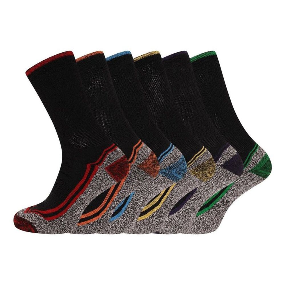 Soxy Mens Socks (Pack of 6) / Multicolored